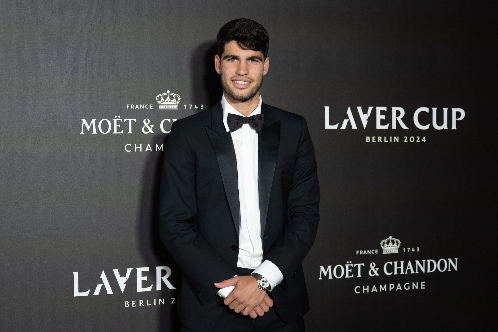 Carlos Alcaraz at the Laver Cup Opening Night - Source: Getty